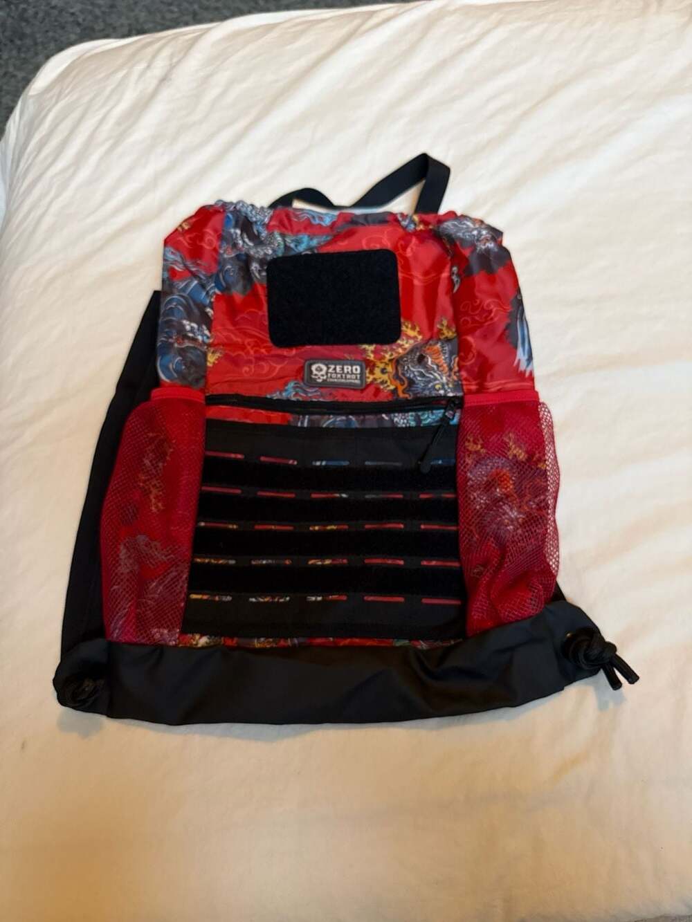 Zero Foxtrot TAC Drawstring Pack - Dragons